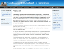 Tablet Screenshot of hervormdmastenbroek.nl